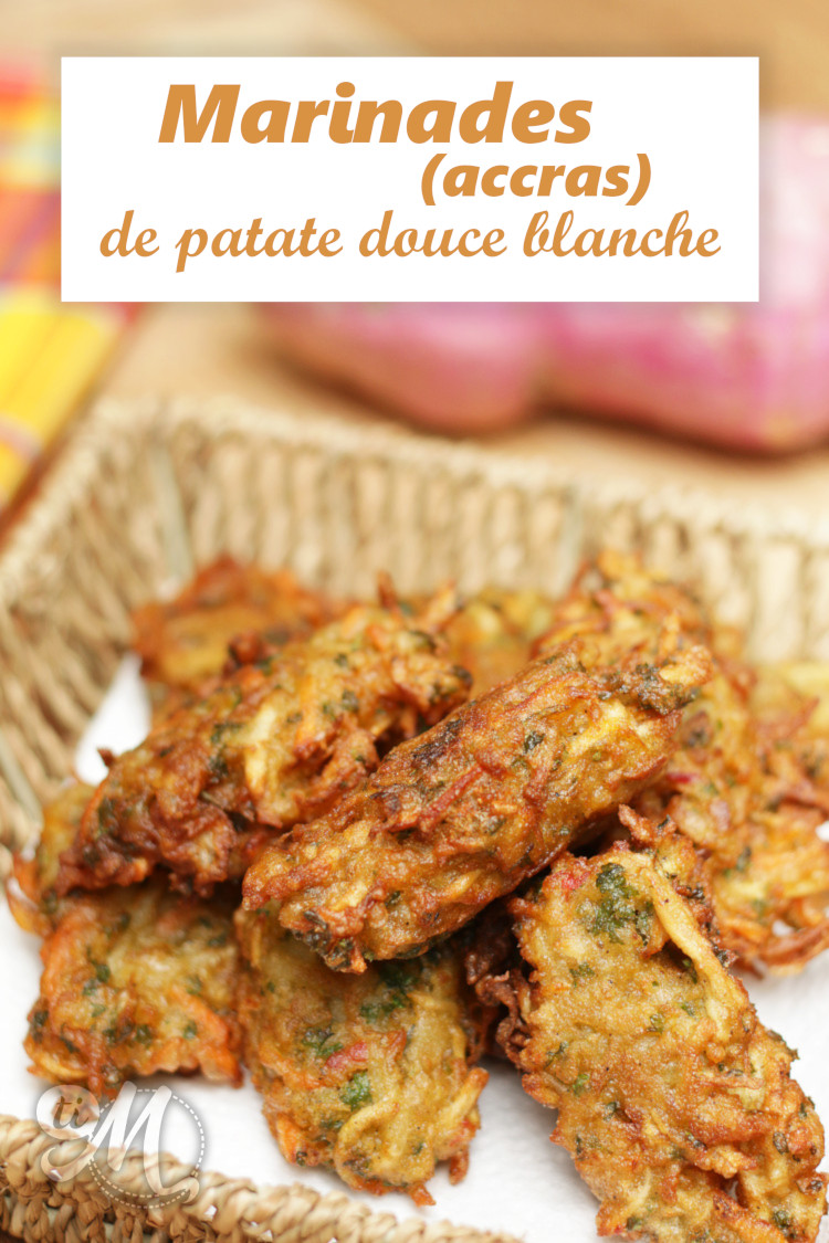 Marinades Accras De Patate Douce Blanche Ti Molokoy Blog