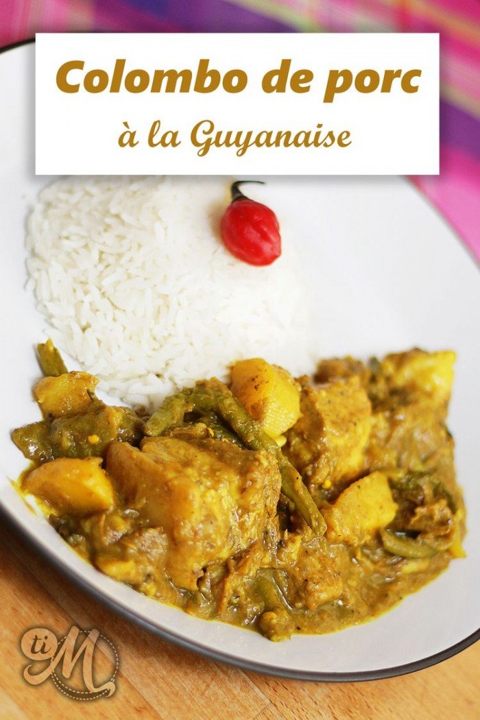 Goat Colombo Colombo de porc à la Guyanaise – Ti Molokoy blog